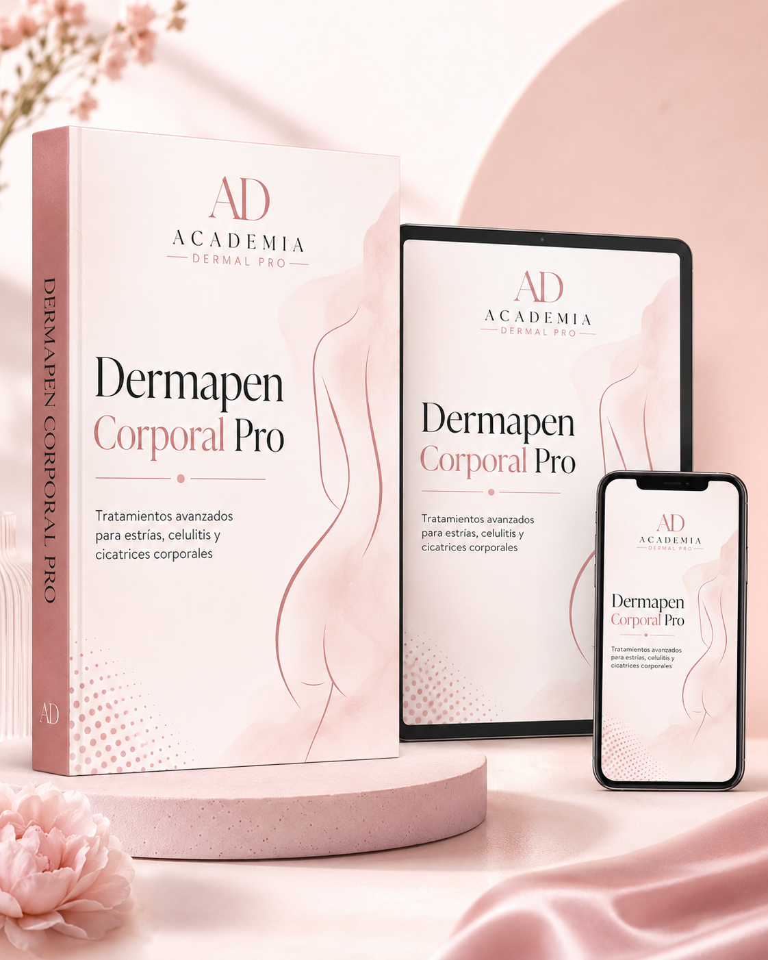✨ Especialización en Dermapen Corporal: Tratamientos avanzados para estrías, celulitis y cicatrices corporales.