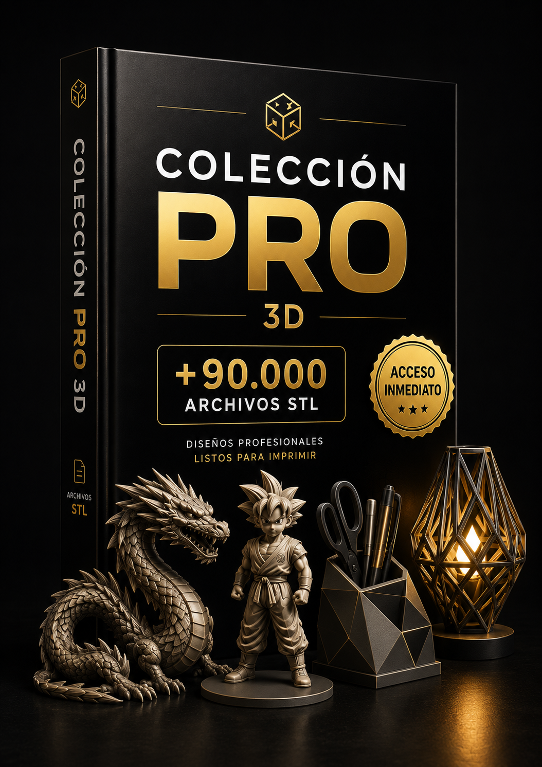 Pack Colección PRO 3D | +90.000 Archivos STL para Imprimir