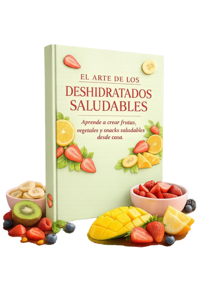El Arte de los Deshidratados Saludables + 10 Bonos de Regalo 🎁 + Fruta y Chocolate de Regalo🍫