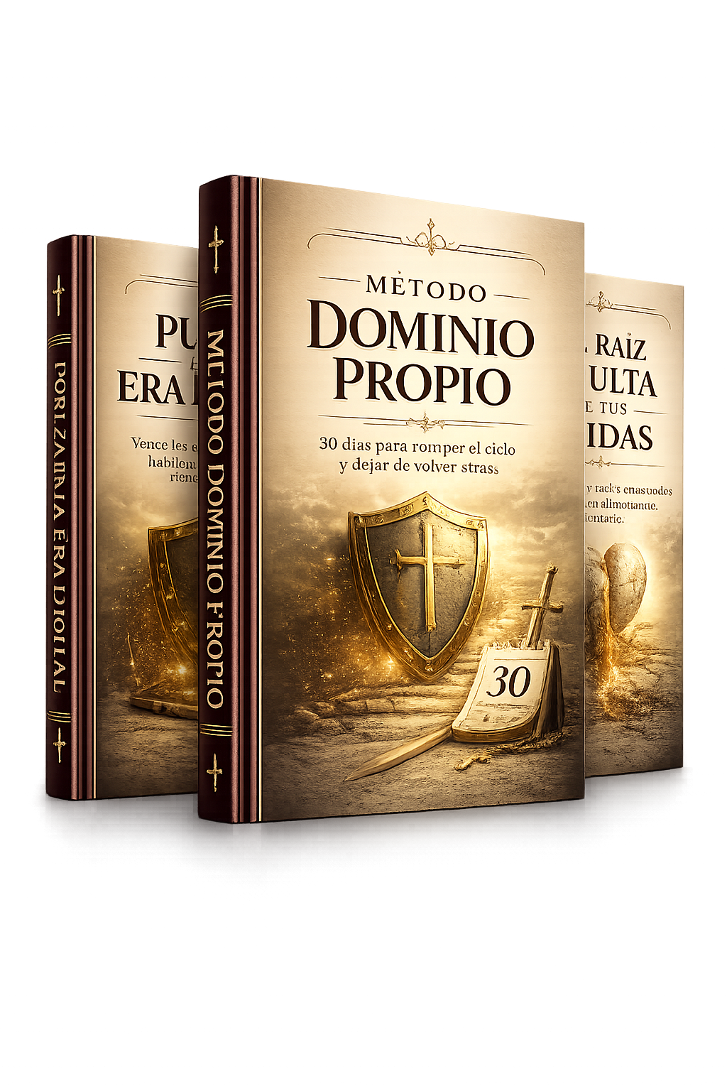 Pack TODOS en UNO: Método Dominio Propio + Pureza en la Era Digital + La Raíz Oculta de tus Caídas.