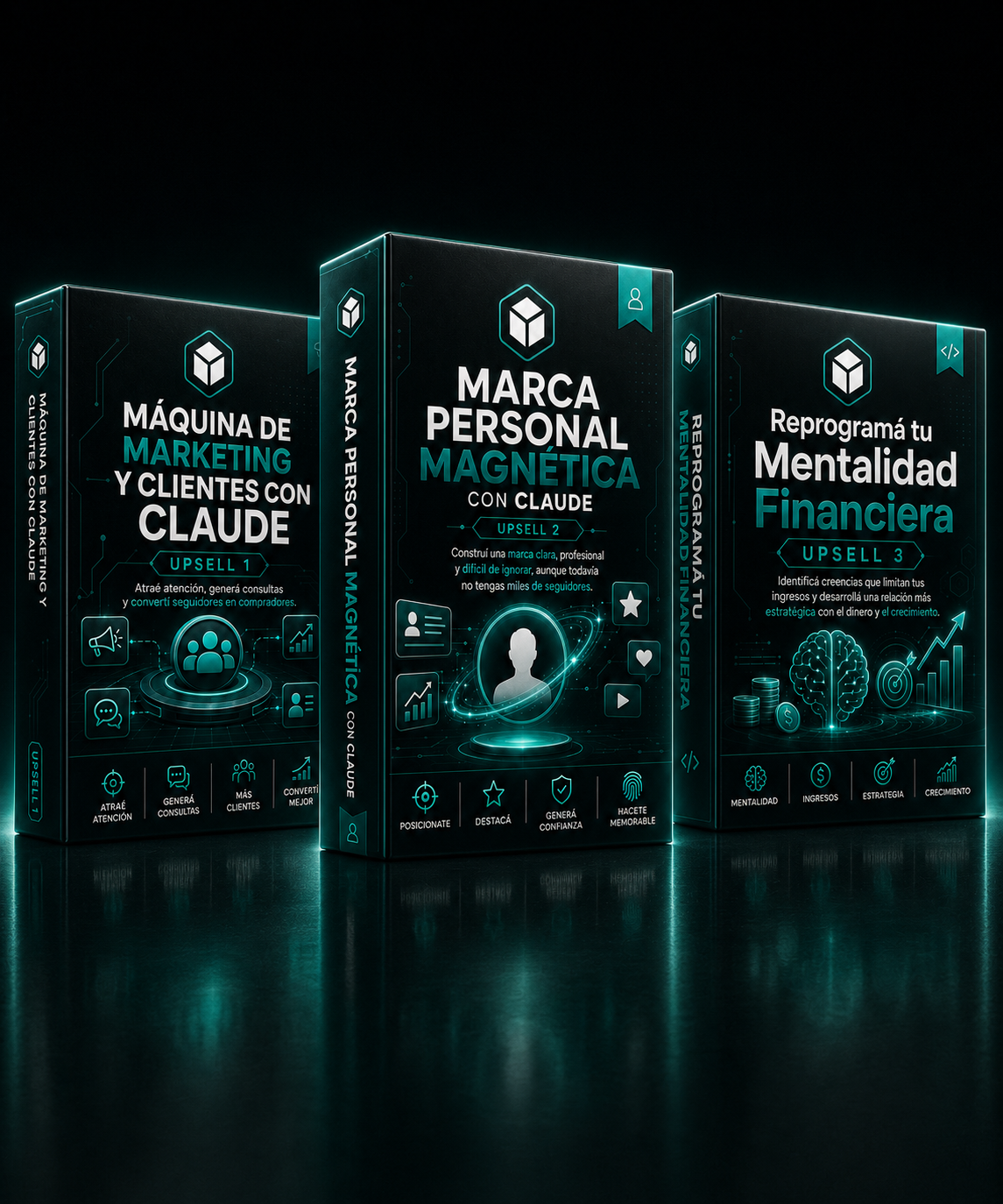 Pack TODOS en UNO: Marca Personal + Máquina de Marketing y Clientes + Reprogramación Financiera ⚡️