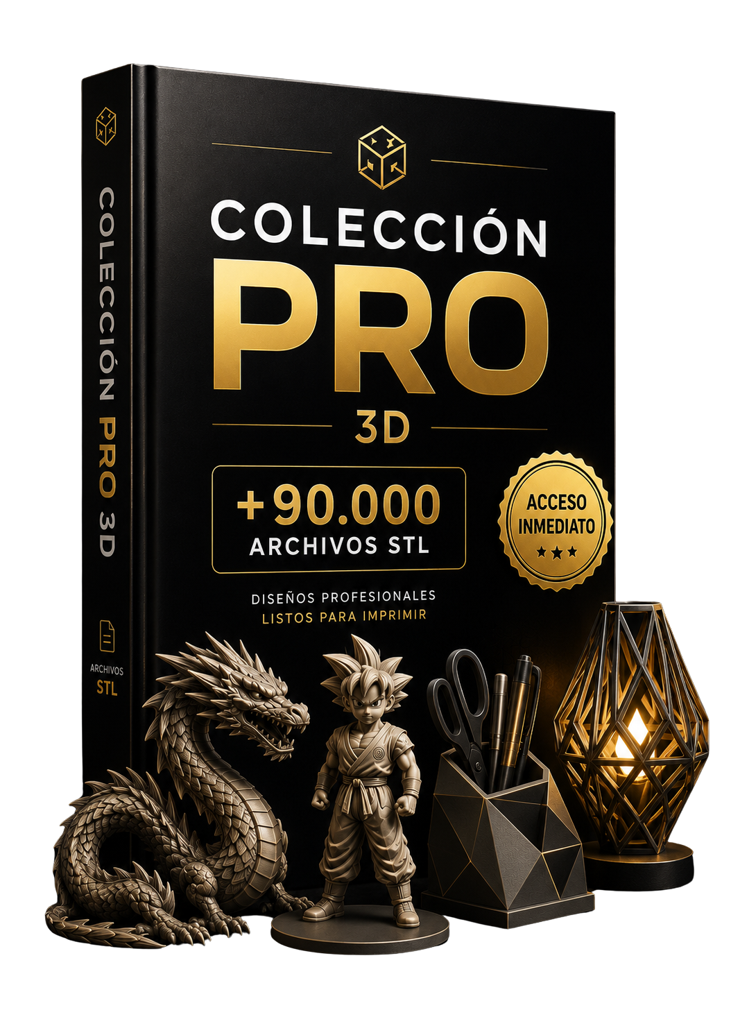 Pack Colección PRO 3D | +90.000 Archivos STL para Imprimir