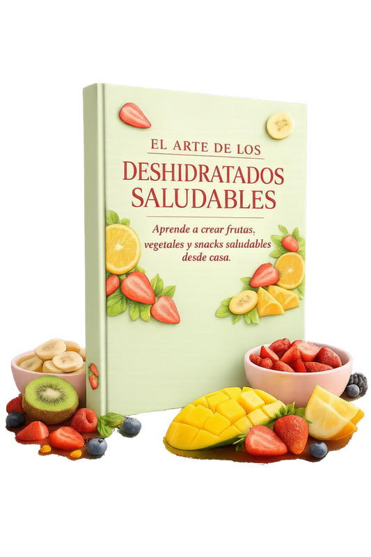 El Arte de los Deshidratados Saludables + 10 Bonos de Regalo 🎁 + Fruta y Chocolate de Regalo🍫